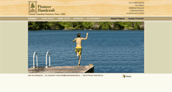 Desktop Screenshot of pioneerhandcraft.ca
